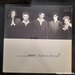 Discos de vinil: Take That – No, Si Aqui No Hay Amor. 1994, España. Vinilo, 12”, 45 RPM, Maxi-Single